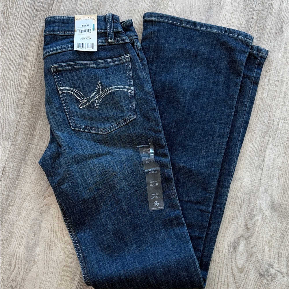 Dark Wash Women's Jeans - Classic Bootcut